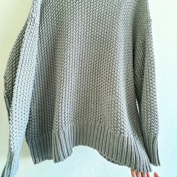 Eileen Fisher Organic Cotton Cord Crew Neck Box-Top Boxy Fit Large - Picture 8 of 11